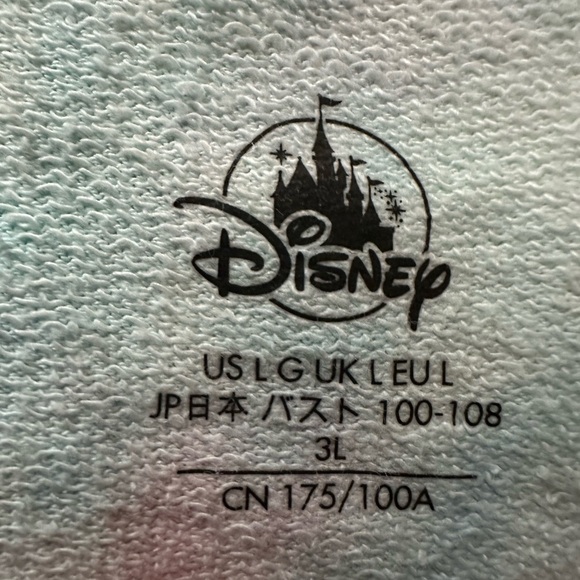 Disney Oversized Blue and Pink Long Sleeve Sweatshirt - Picture 4 of 5